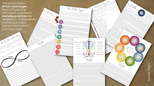 Chakra Journal &amp; Workbook